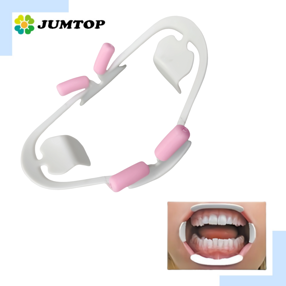 Teeth Whitening Procedure - Dental 3D O-Shape Mouth Opener -