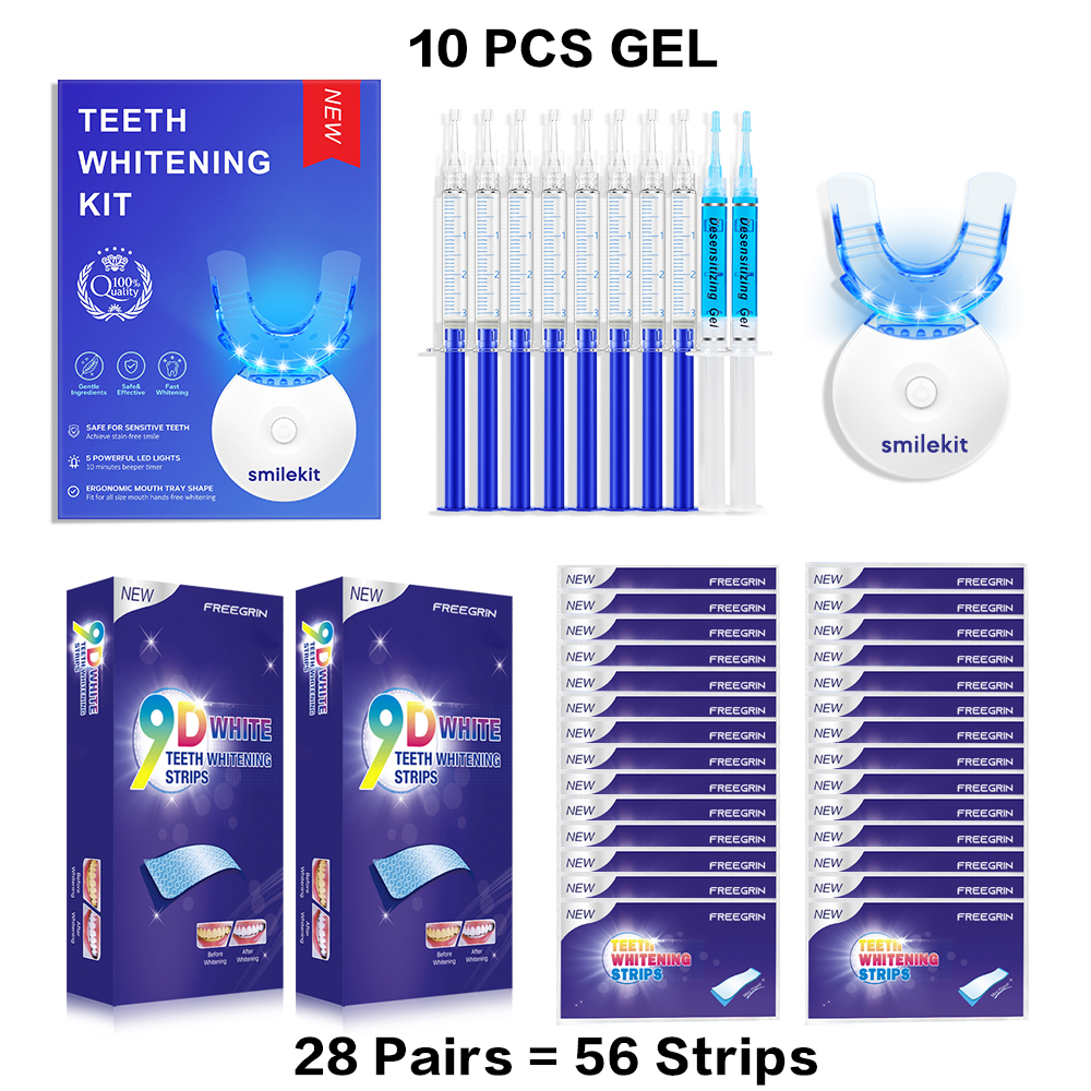 Teeth Whitening Led Kit - Teeth Whitening Kit - 5X LED