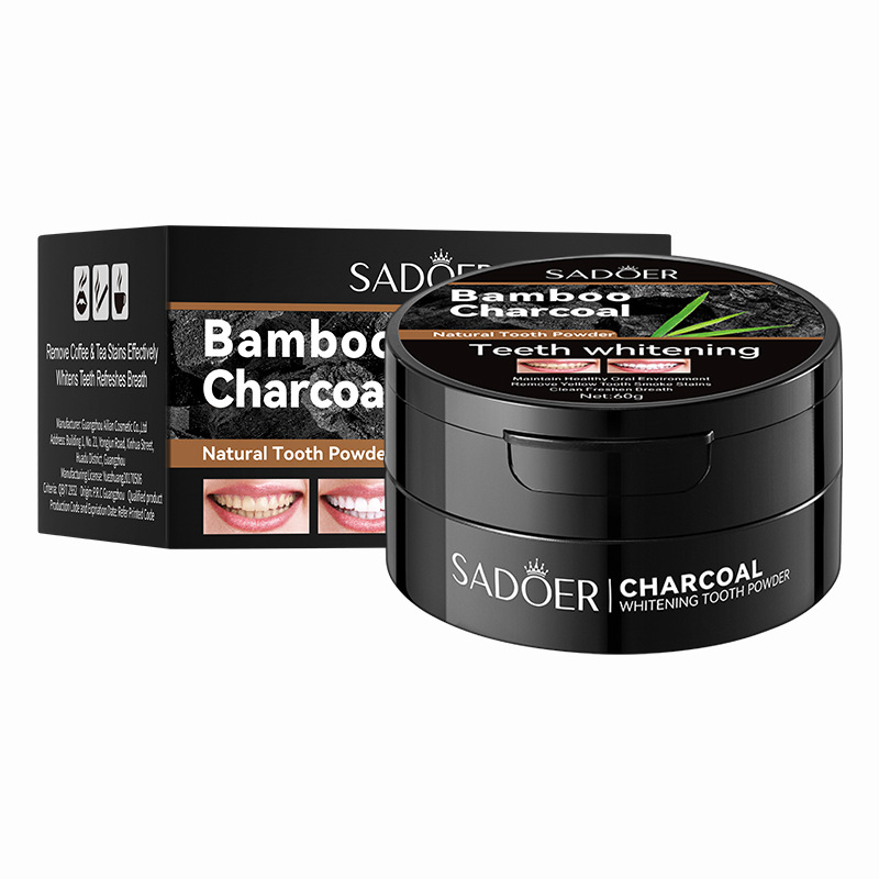 60g Tooth Whitening Powder Act - Teeth Whitening Charcoal Powder avaliação e preço