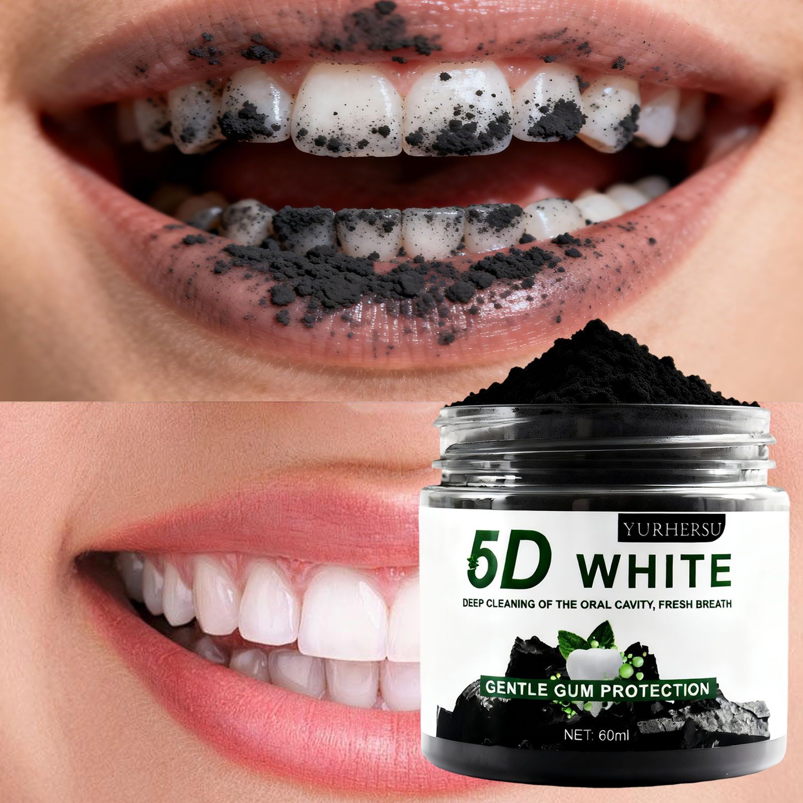 Bamboo Charcoal Teeth Whitenin - Teeth Whitening Charcoal Powder avaliação e preço