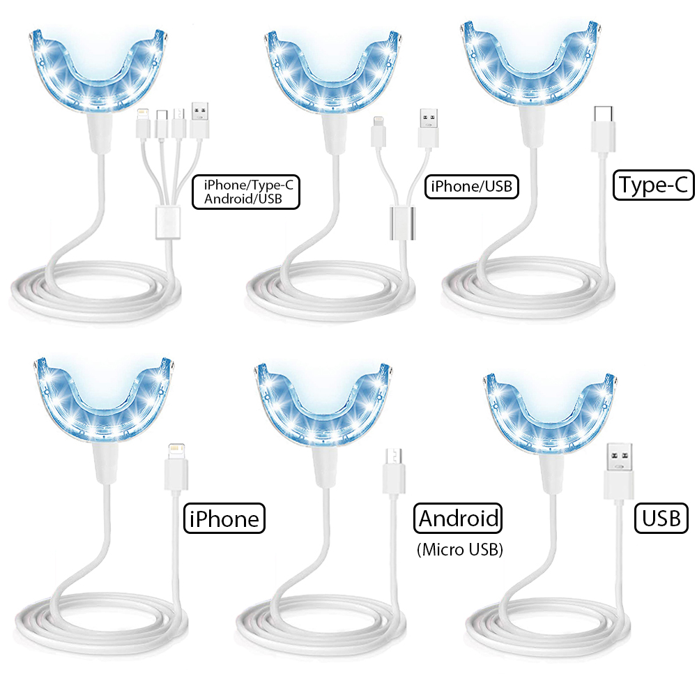 Vaclav Teeth Whitening Light K - Teeth Whitening Led Kit avaliação e preço