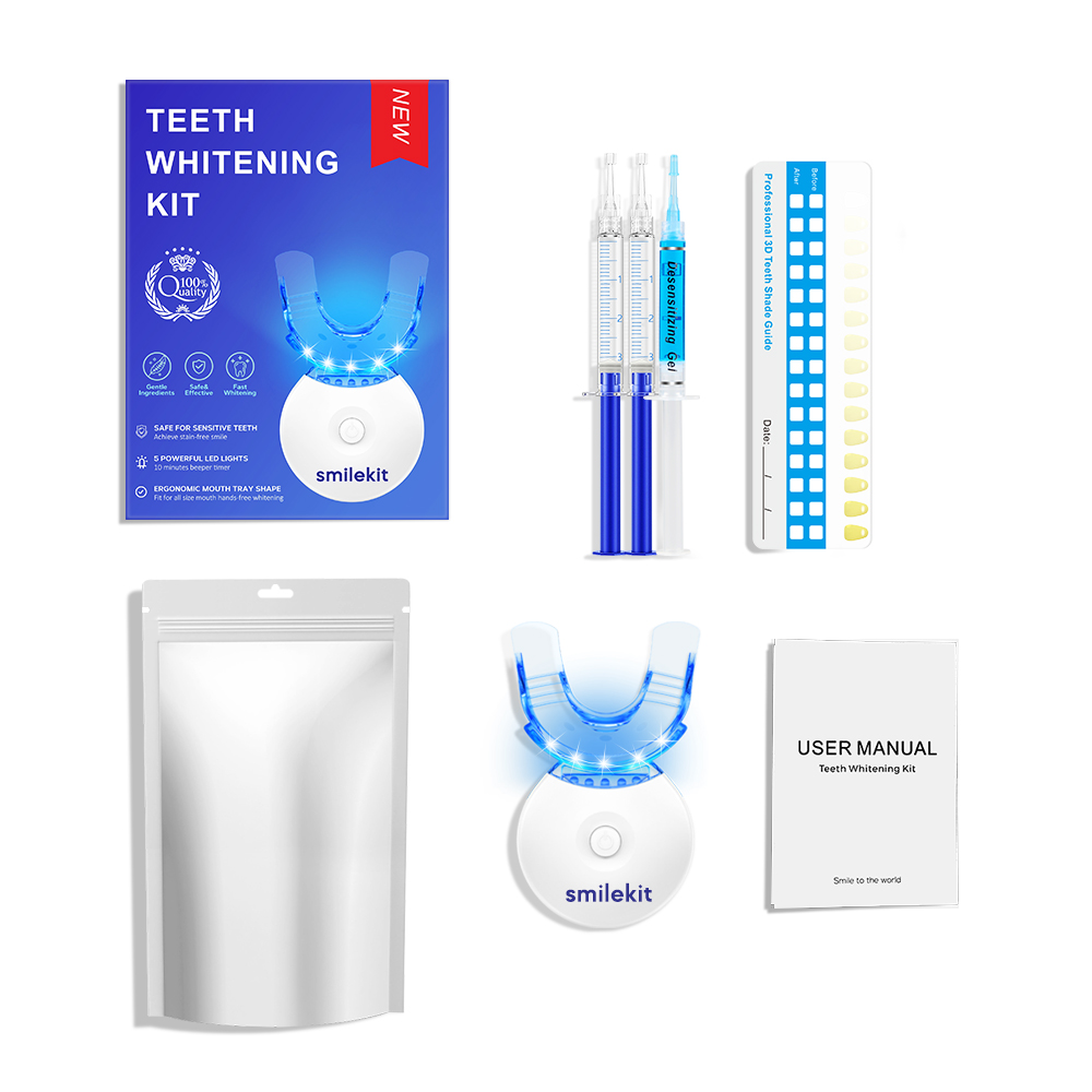 Teeth Whitening Kit - 5X LED L - Teeth Whitening Led Kit avaliação e preço