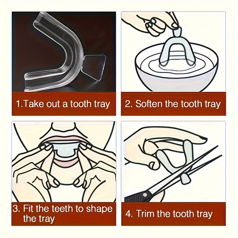 Unisex Teeth Aligner Silicone  - Whitening Teeth Dentist avaliação e preço