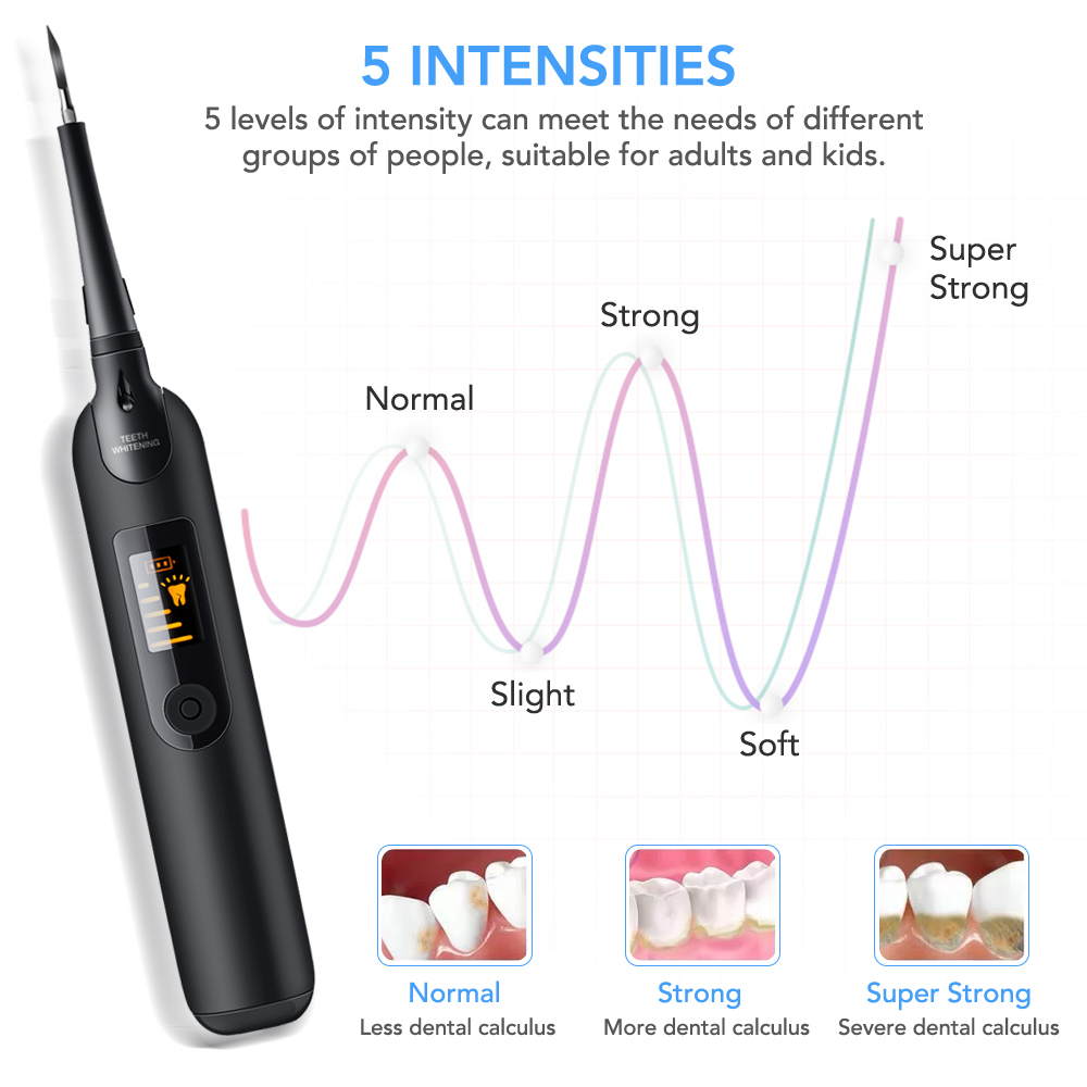 Teeth Tartar Remover Electric  - Teeth Whitening Led Kit avaliação e preço