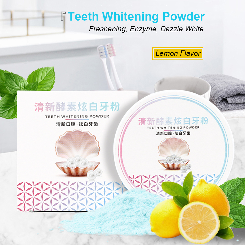 2 Types Teeth Whitening Powder - Teeth Whitening Charcoal Powder avaliação e preço