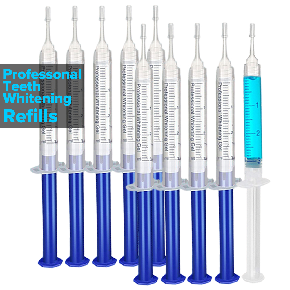 Teeth Whitening Gel Refill Syr - Teeth Whitening Led Kit avaliação e preço