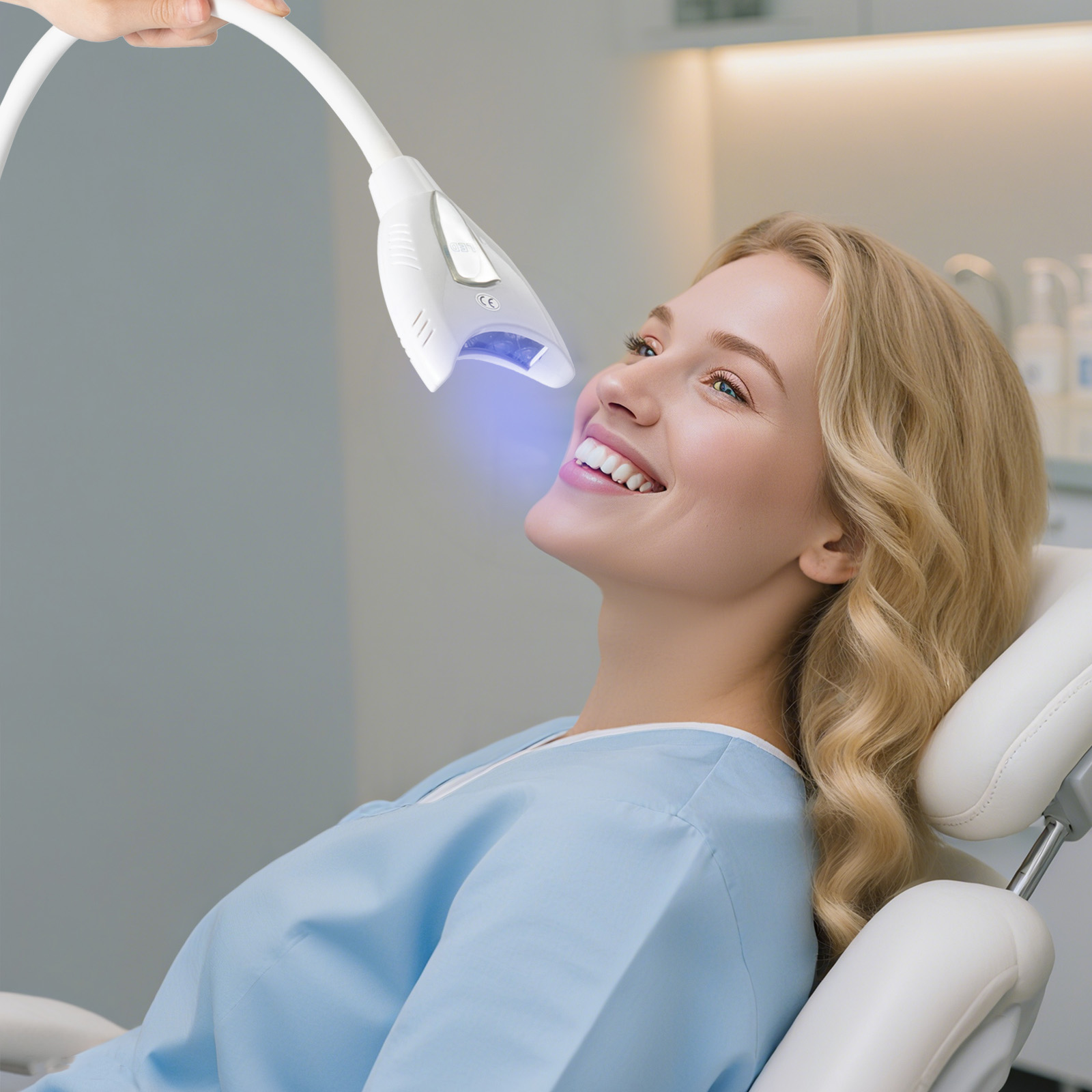 LED Teeth Whitening Lamp 2000m - Teeth Whitening With Blue Light avaliação e preço