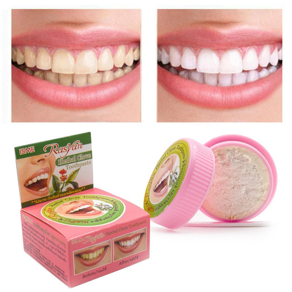 1pcs Natural Rasyan Herbal Clo - Teeth Whitening In Thailand avaliação e preço