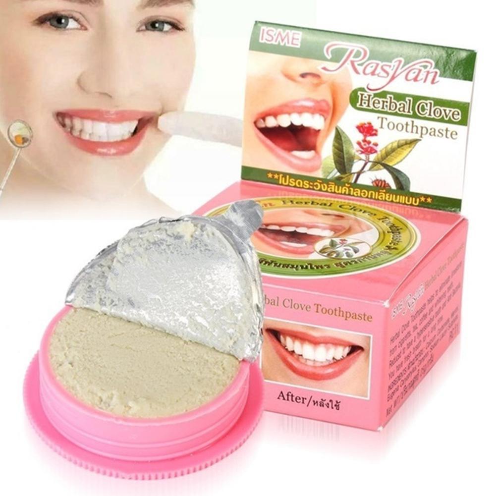 1pcs Natural Rasyan Herbal Clo - Teeth Whitening In Thailand avaliação e preço