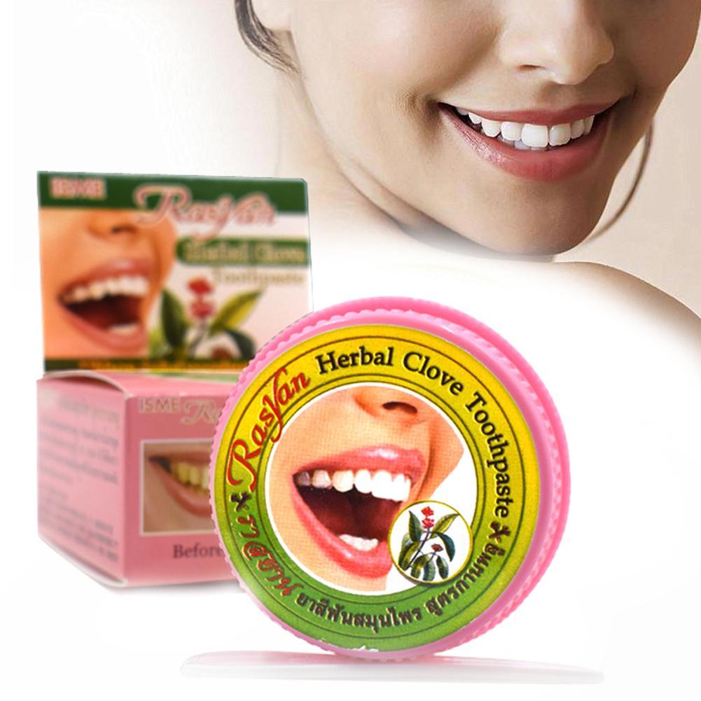 1pcs Natural Rasyan Herbal Clo - Teeth Whitening In Thailand avaliação e preço