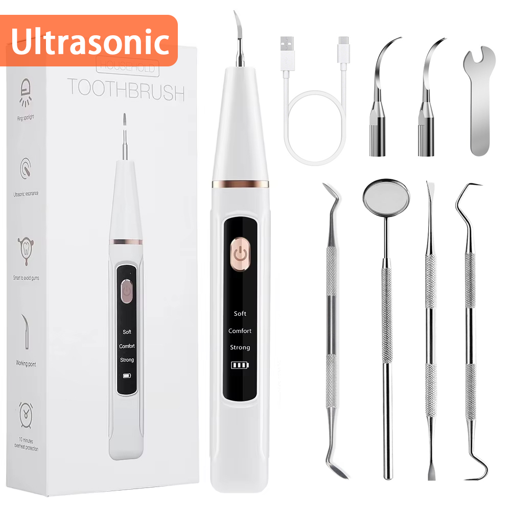 Electric Ultrasonic Dental Sca - Whitening Teeth Dentist avaliação e preço