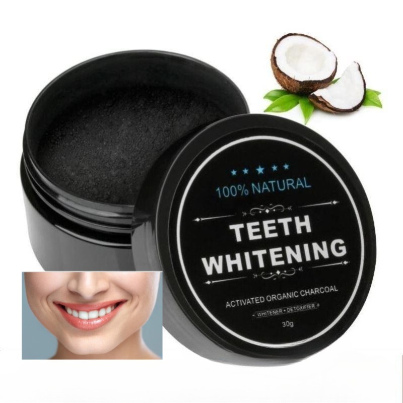 1 Box Activated Charcoal Teeth - Teeth Whitening Charcoal Powder avaliação e preço
