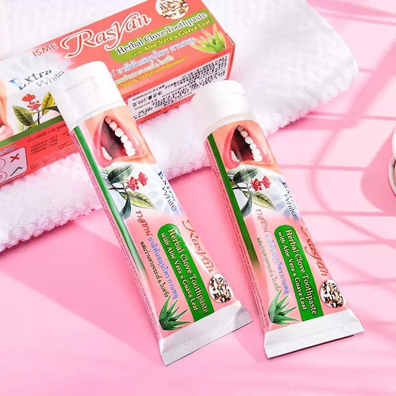 RASYAN Herbal Clove Tooth Powd - Teeth Whitening In Thailand avaliação e preço