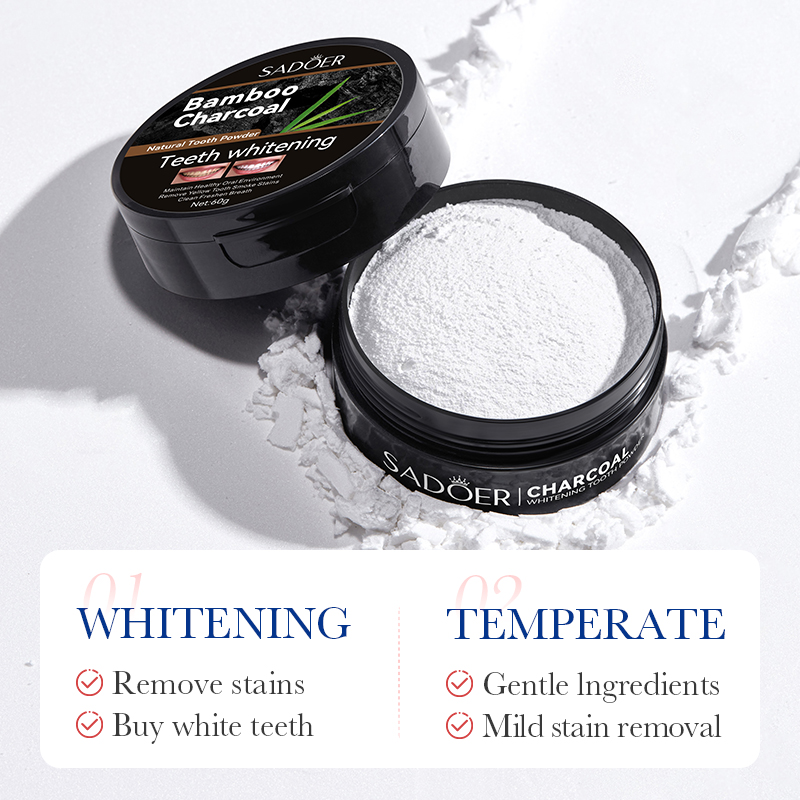 Bamboo charcoal activated char - Teeth Whitening Charcoal Powder avaliação e preço