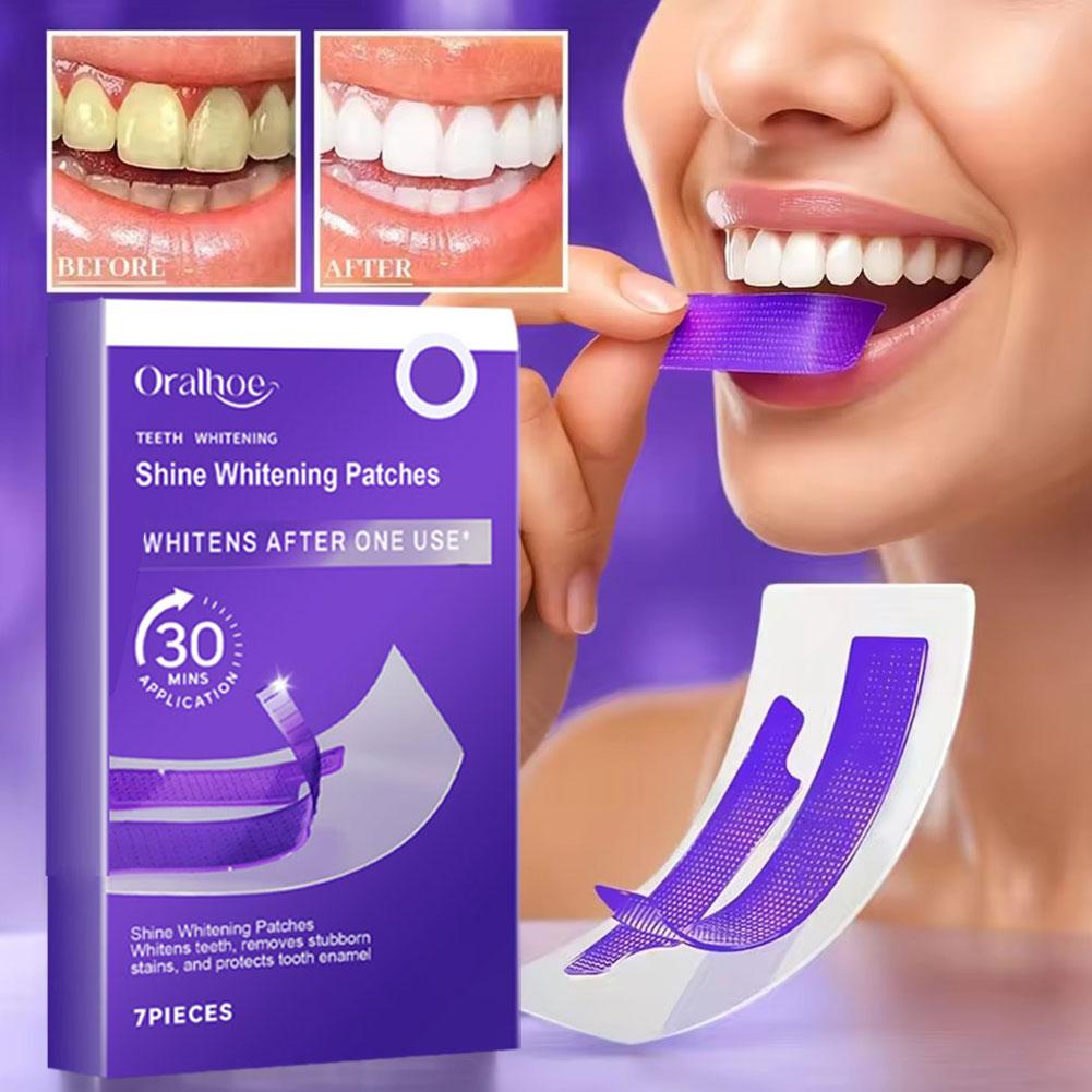 Purple Teeth Whitening Strips  - Teeth Whitening/Bleaching avaliação e preço