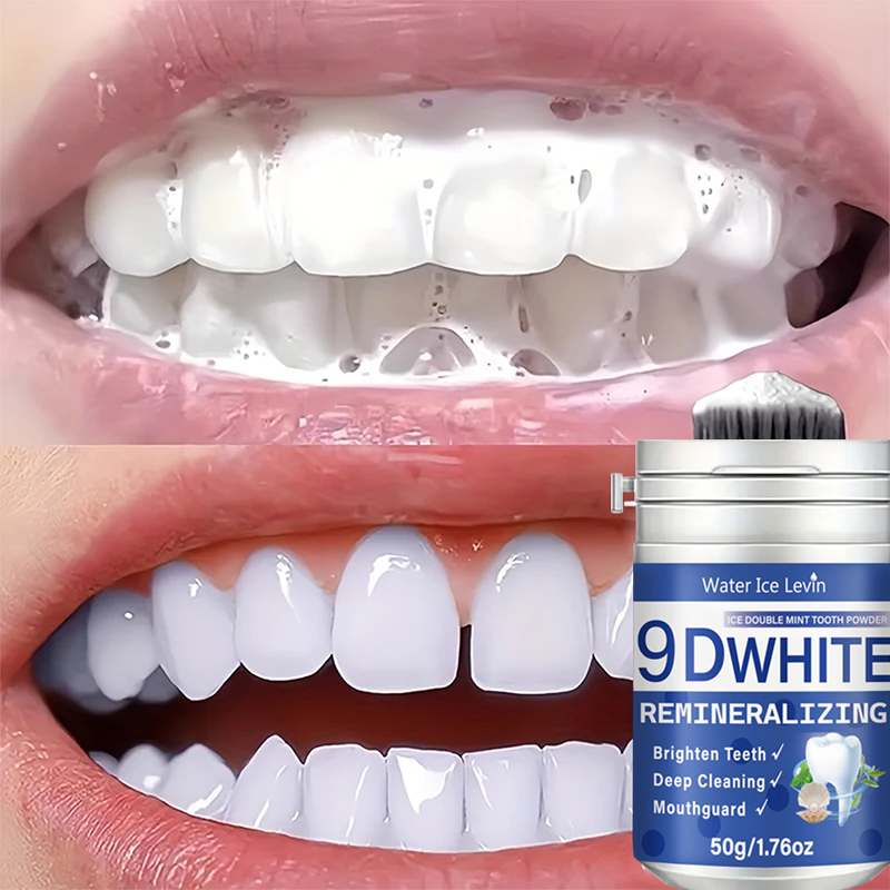 9D White Remineralizing Tooth  - Teeth Whitening Charcoal Powder avaliação e preço