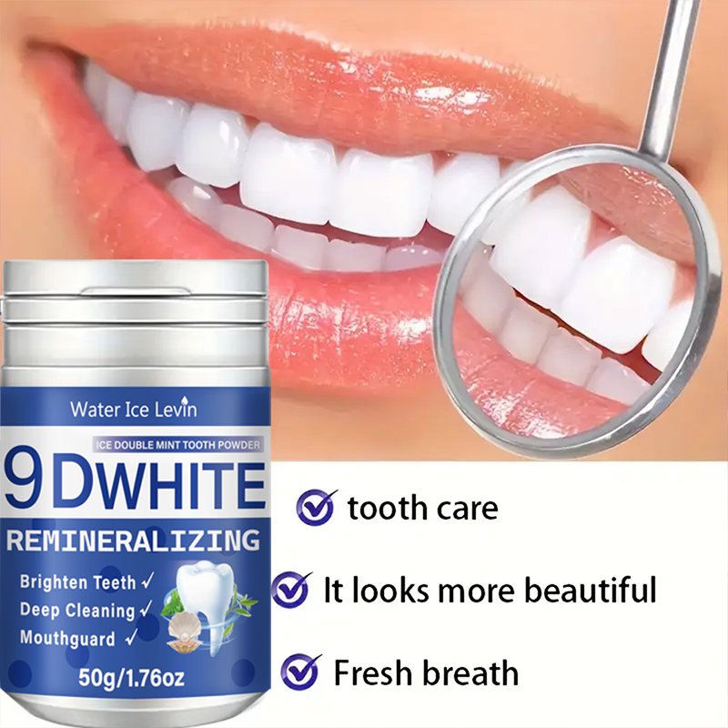 9D White Remineralizing Tooth  - Teeth Whitening Charcoal Powder avaliação e preço