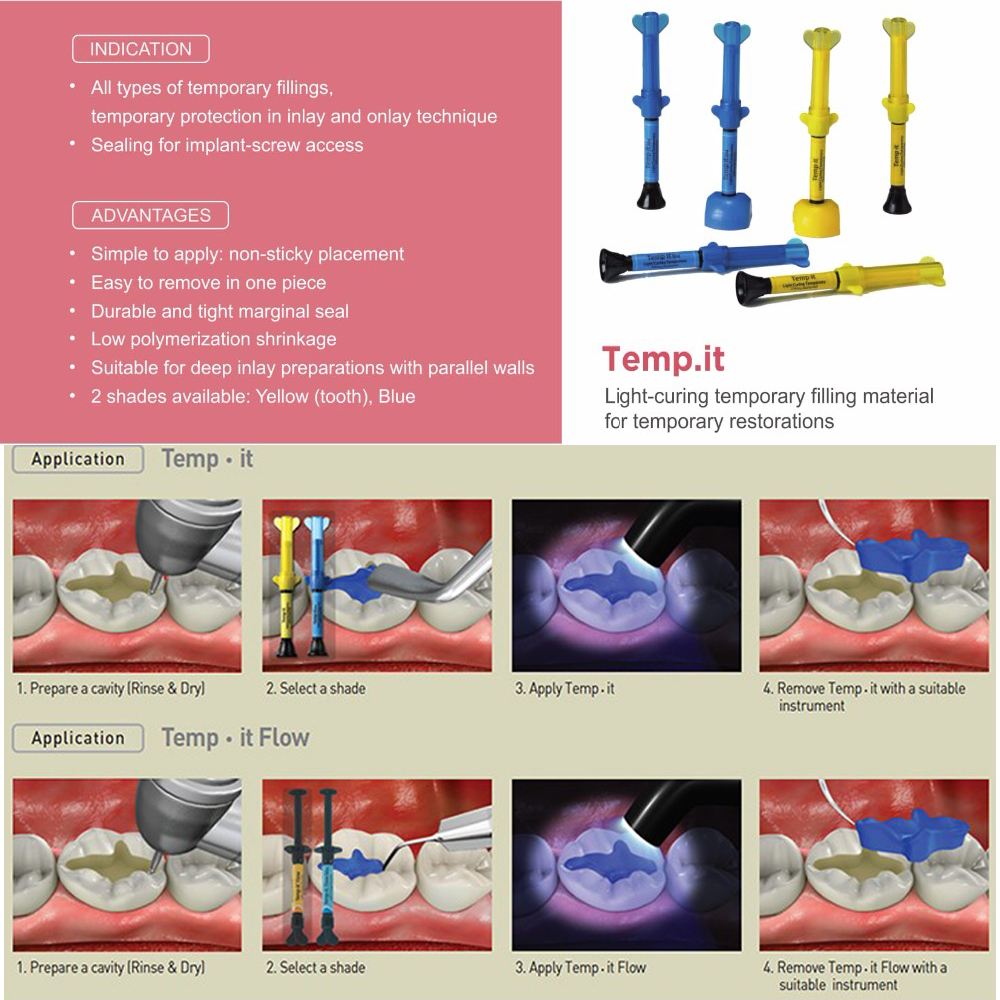 3gx3pcs Spident Temp It Dental - Teeth Whitening With Blue Light avaliação e preço