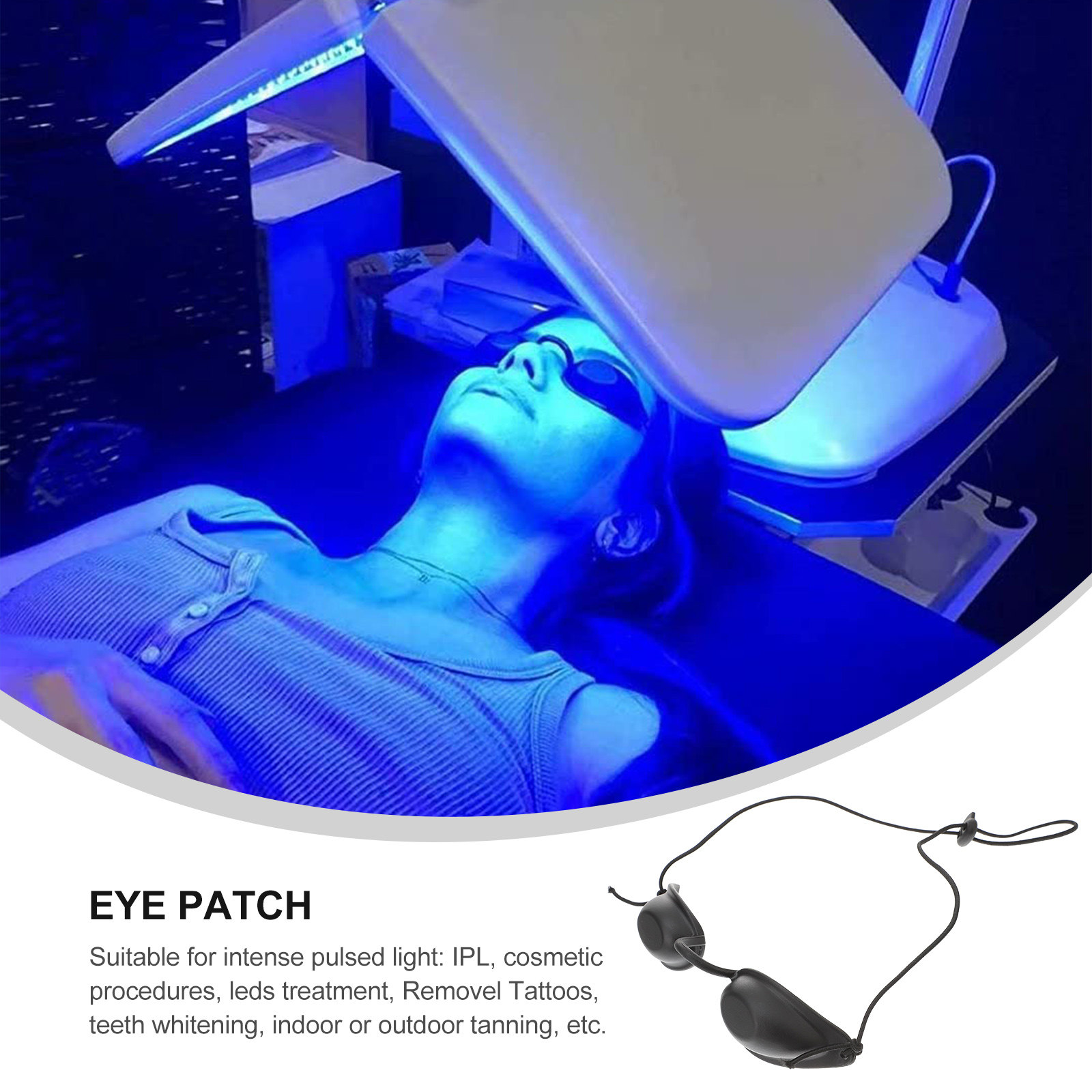 Safety Goggles Ipl Eye Patch P - Teeth Whitening Procedure avaliação e preço