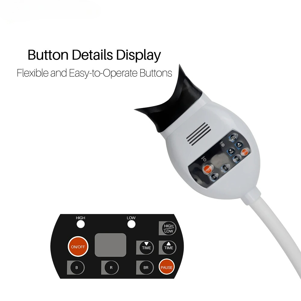 Adjustable 3 Colors LED Teeth  - Teeth Whitening/Bleaching avaliação e preço
