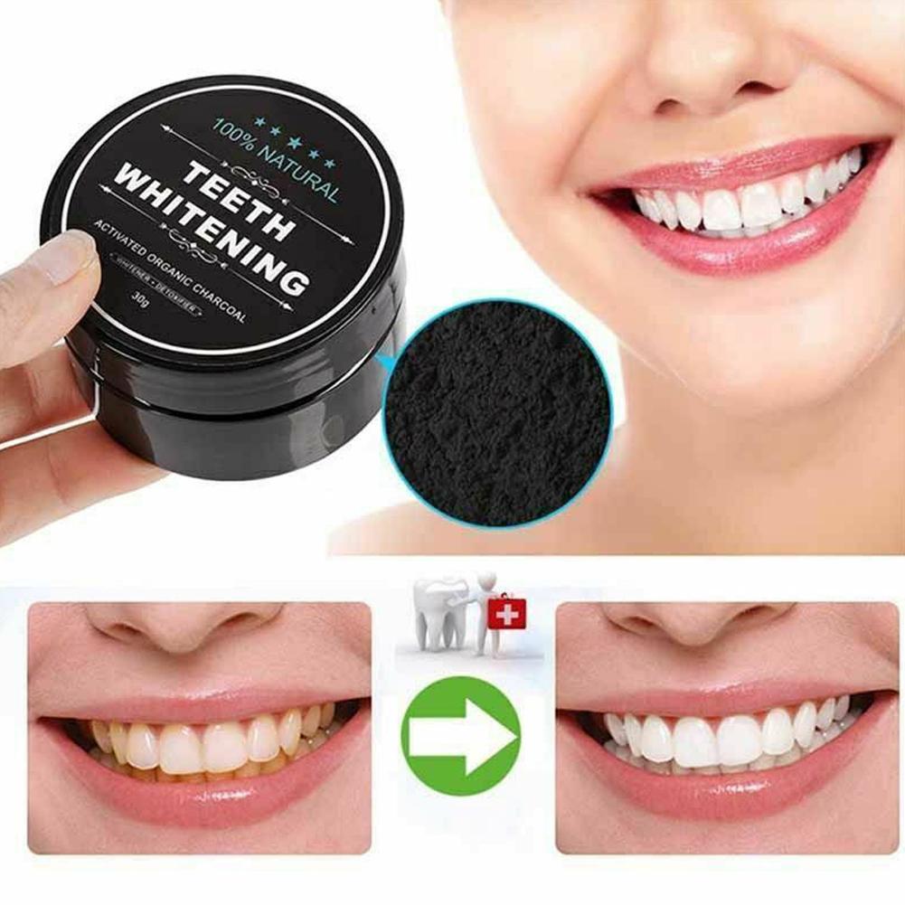 Activated Organic Charcoal Pow - Teeth Whitening Charcoal Powder avaliação e preço
