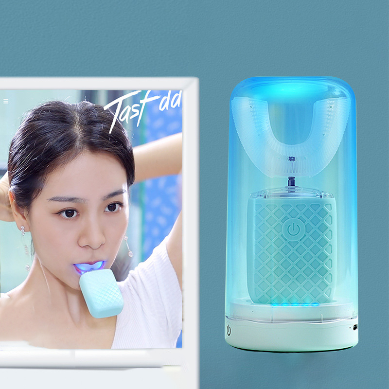360 Degrees U Shape Electric T - Teeth Whitening With Blue Light avaliação e preço
