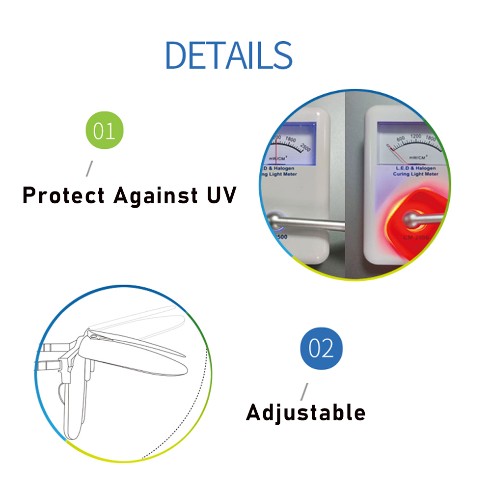 Dental Equipment UV Clip Glass - Teeth Whitening With Blue Light avaliação e preço
