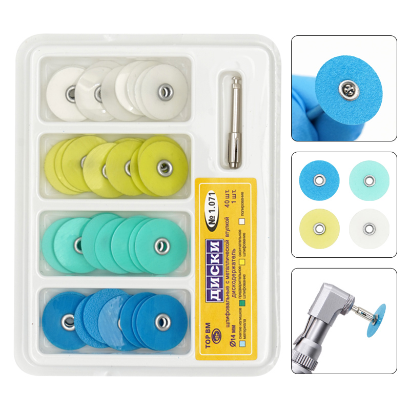 40Pcs/Box Dental Polishing Dis - Whitening Teeth Dentist avaliação e preço