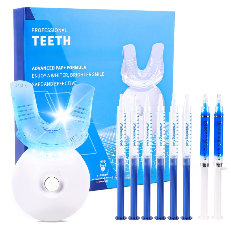 1 Set Clean Oral Cavity Teeth  - Teeth Whitening Led Kit avaliação e preço
