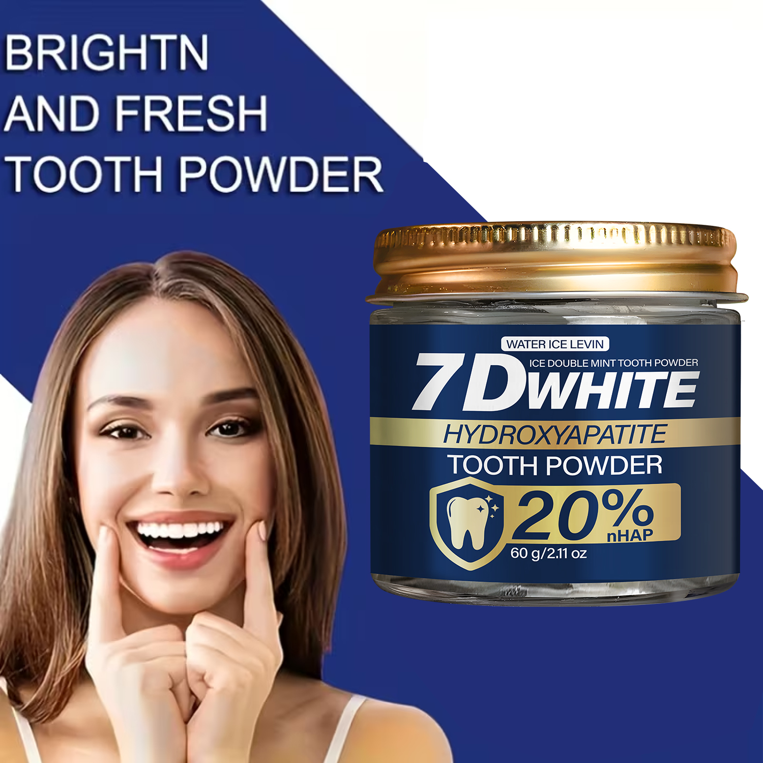 Hydroxyapatite Tooth Powder 60 - Teeth Whitening Charcoal Powder avaliação e preço