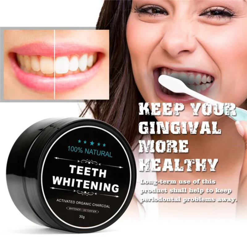 Food Grade Teeth Powder Charco - Teeth Whitening Charcoal Powder avaliação e preço
