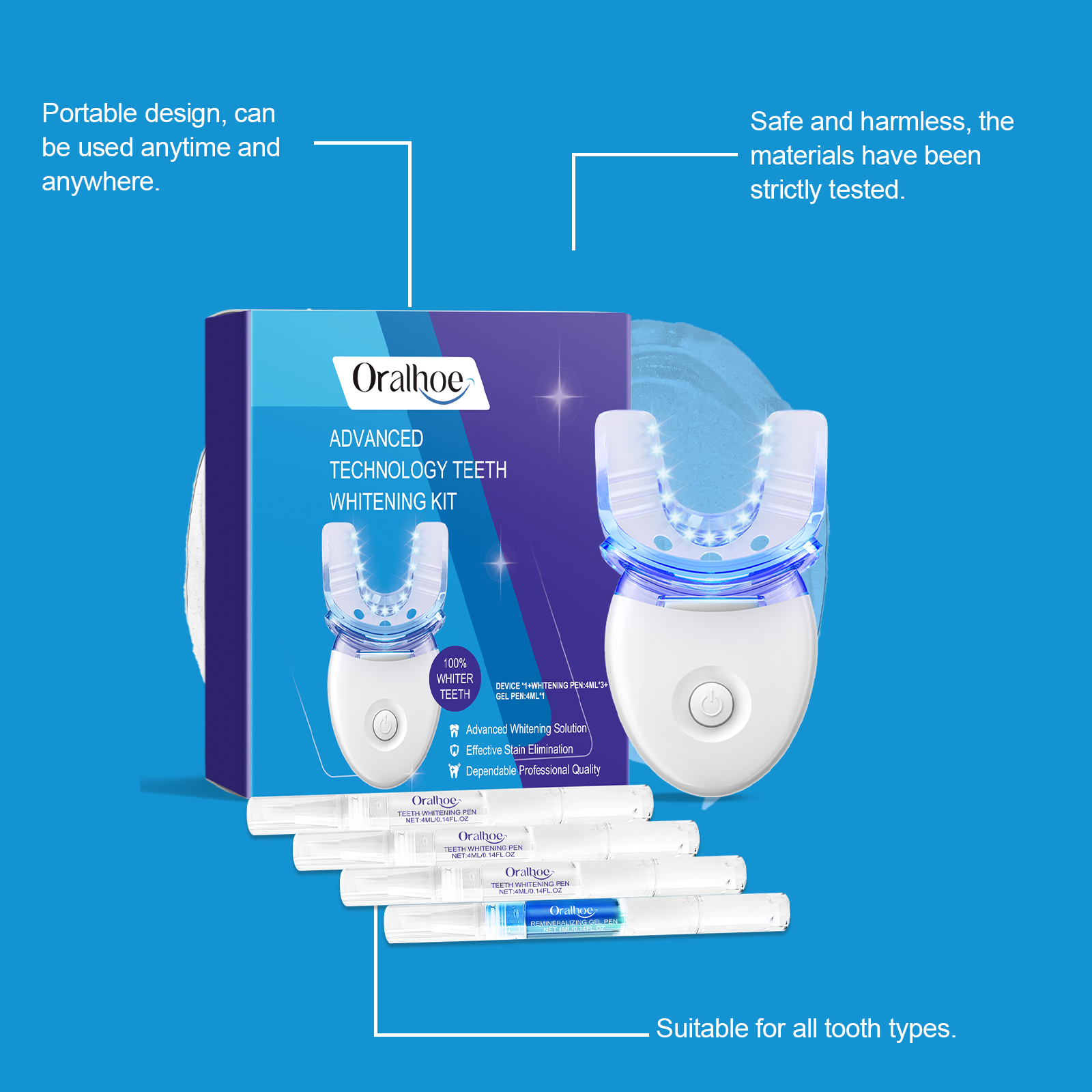 Professional Teeth Whitening L - Teeth Whitening With Blue Light avaliação e preço