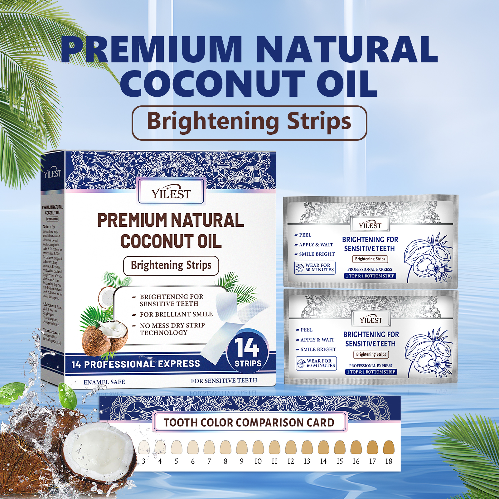 Teeth Whitening Strips 14pcs C - Teeth Whitening/Bleaching avaliação e preço